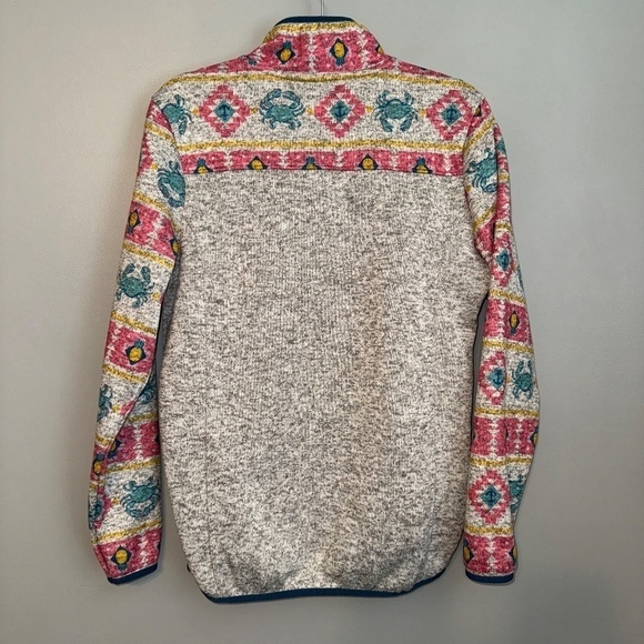 EUC Simply Southern Nautical Crab Pineapple Pullover Size Medium - Picture 5 of 6